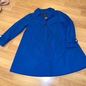 NWT DENNIS BASSO TRENCH COAT